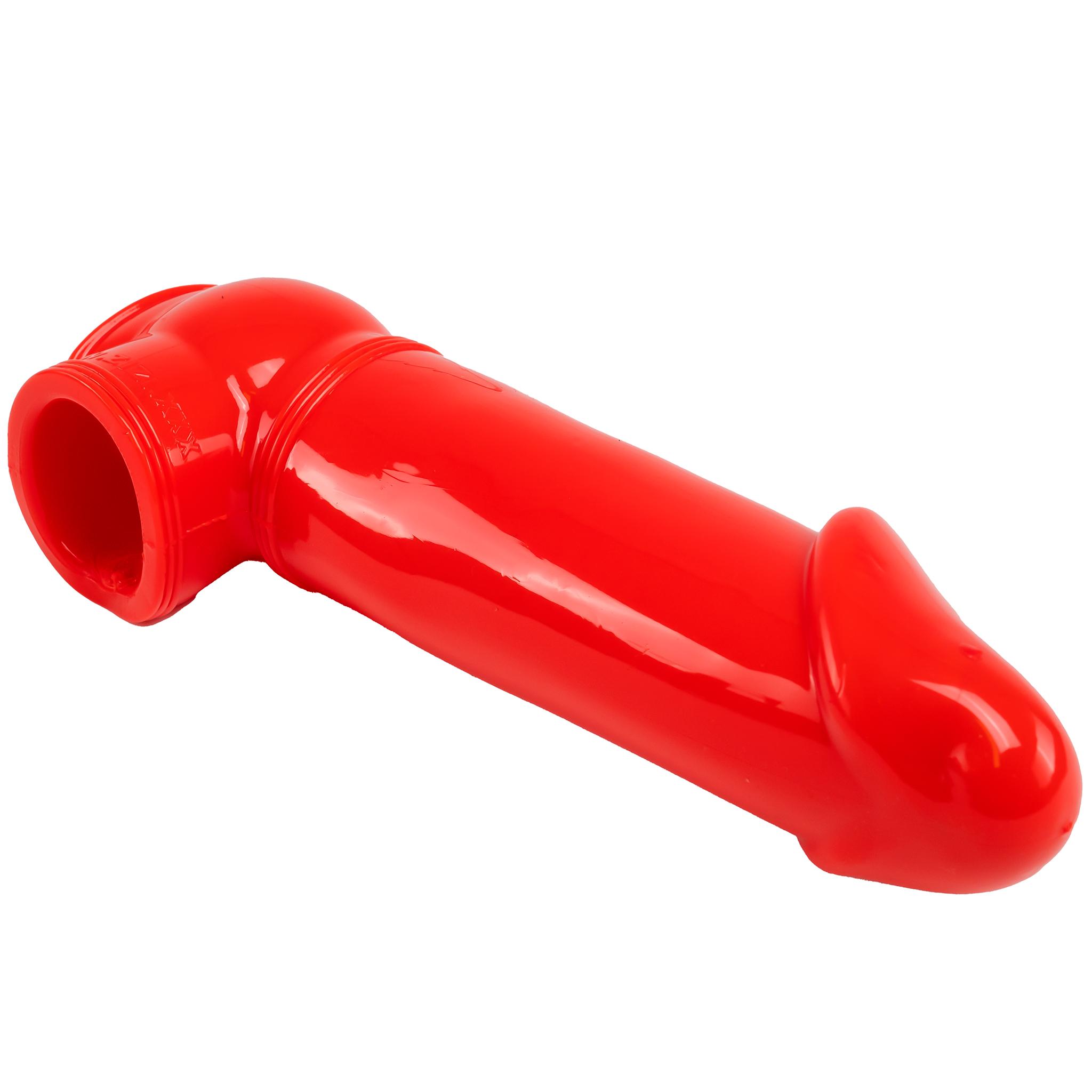 ZIZI XXX Megamen Bite Sleeve, 19 cm, Red ZIZI XXX Megamen Bite Sleeve, 19 cm, Red