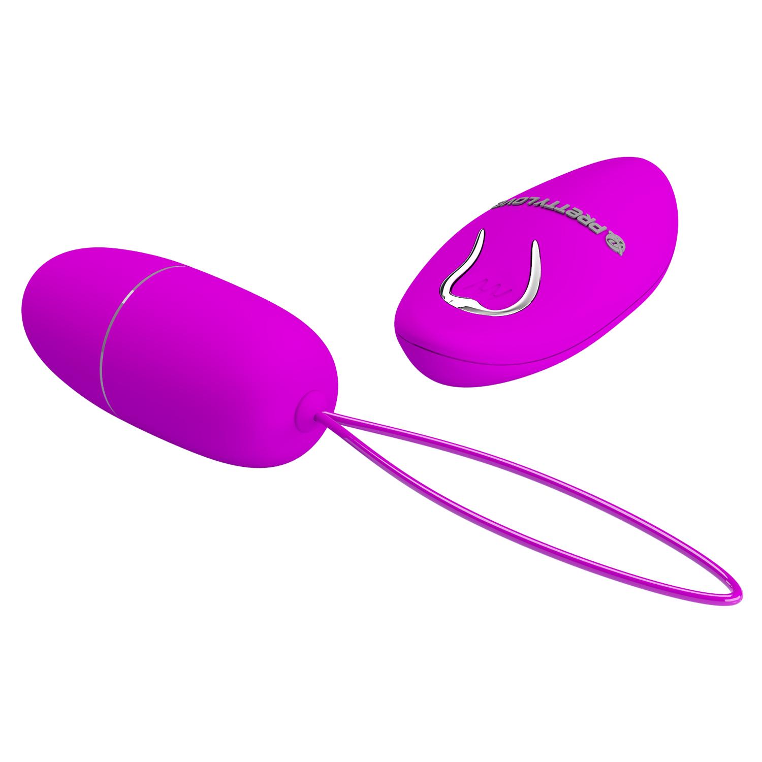 PRETTY LOVE - Selkie, 12 functions of vibration, Remote bullet Vibrator. Purple. 30*69 PRETTY LOVE - Selkie, 12 functions of vibration, Remote bullet Vibrator. Purple. 30*69
