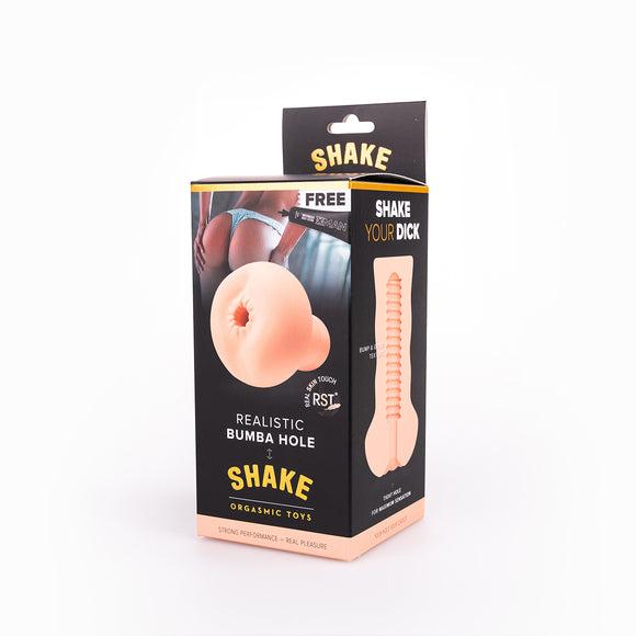 Shake Bumba Hole Masturbator, 16 cm, Flesh