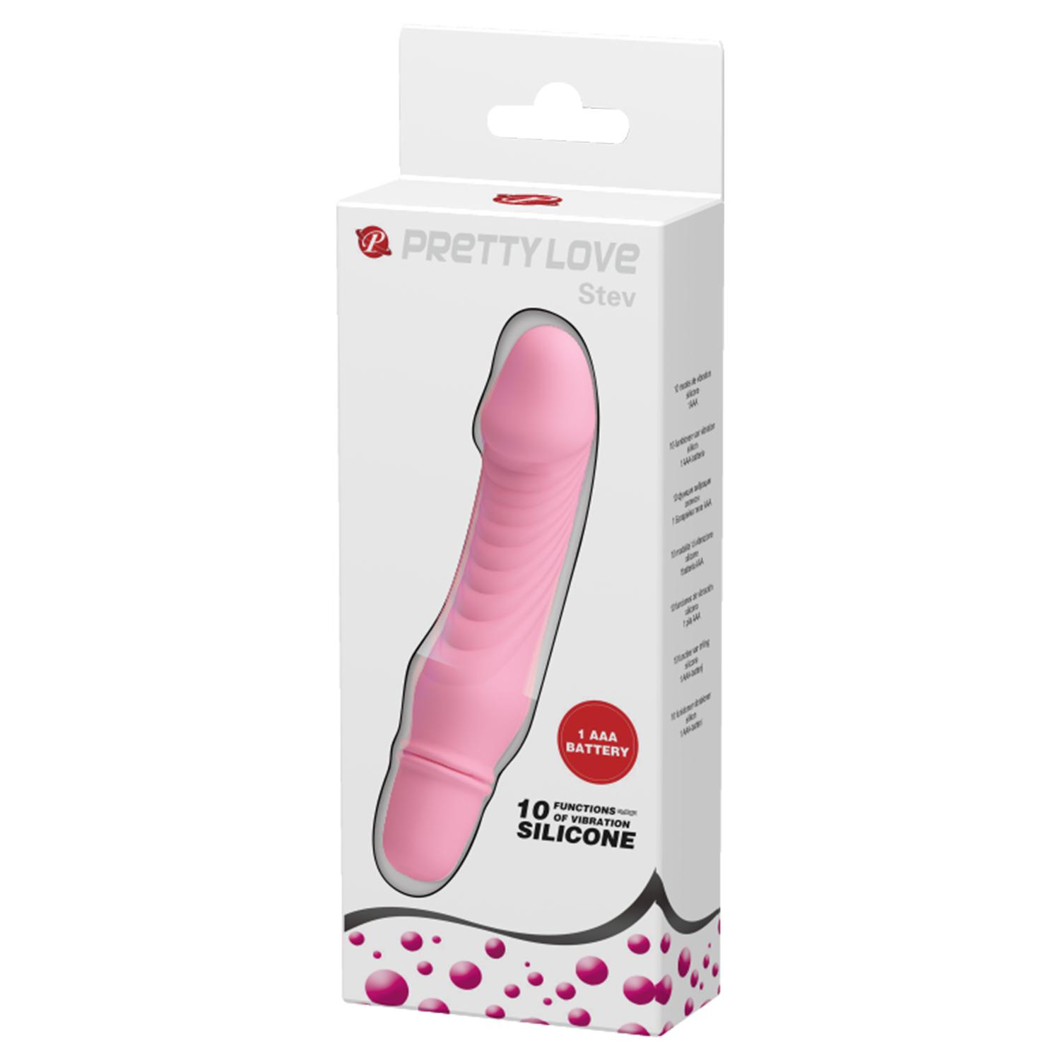 PRETTY LOVE - Stev Vibrator, Pink PRETTY LOVE - Stev Vibrator, Pink