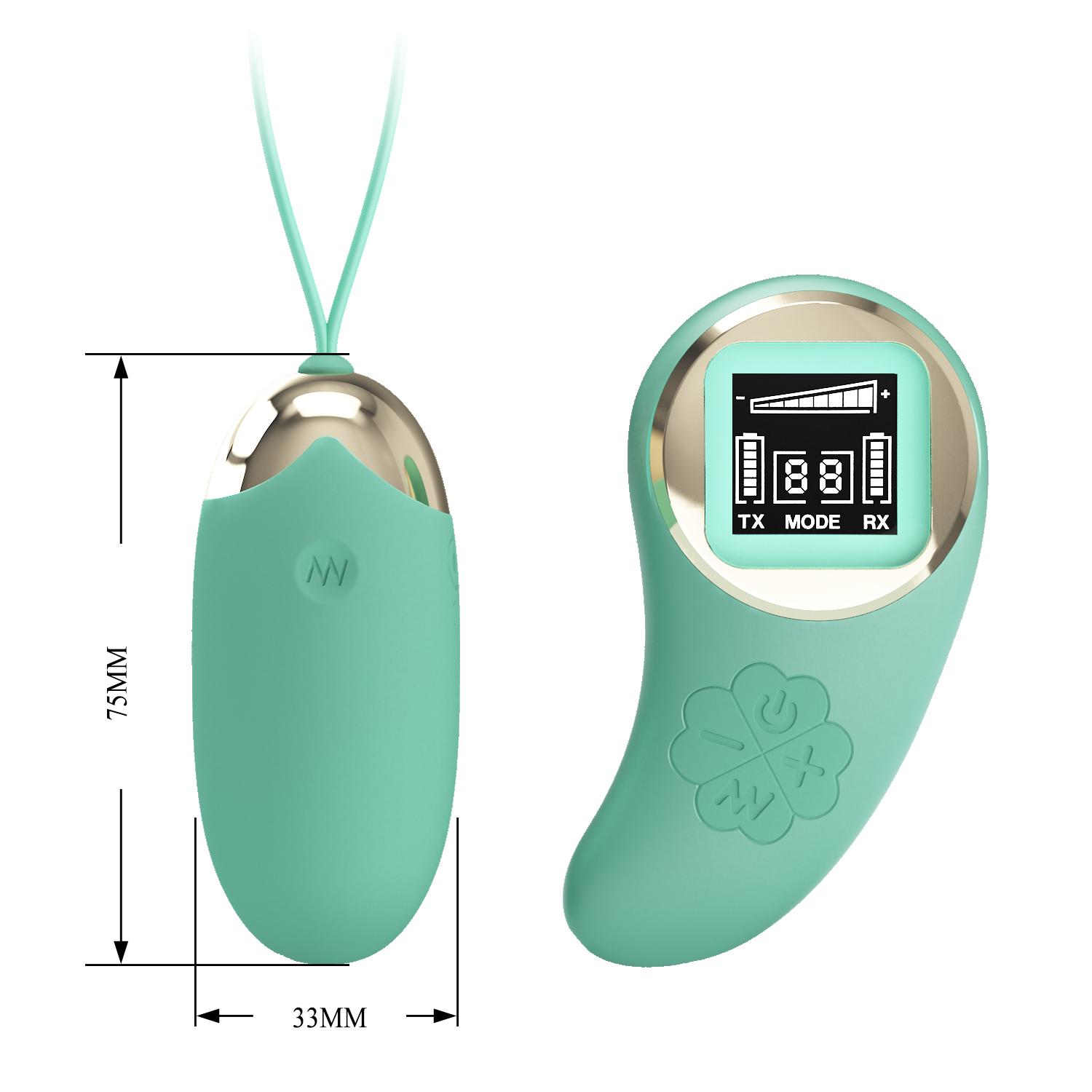 PRETTY LOVE - Stavros the Great Mina - Egg Vibrator - Green PRETTY LOVE - Stavros the Great Mina - Egg Vibrator - Green