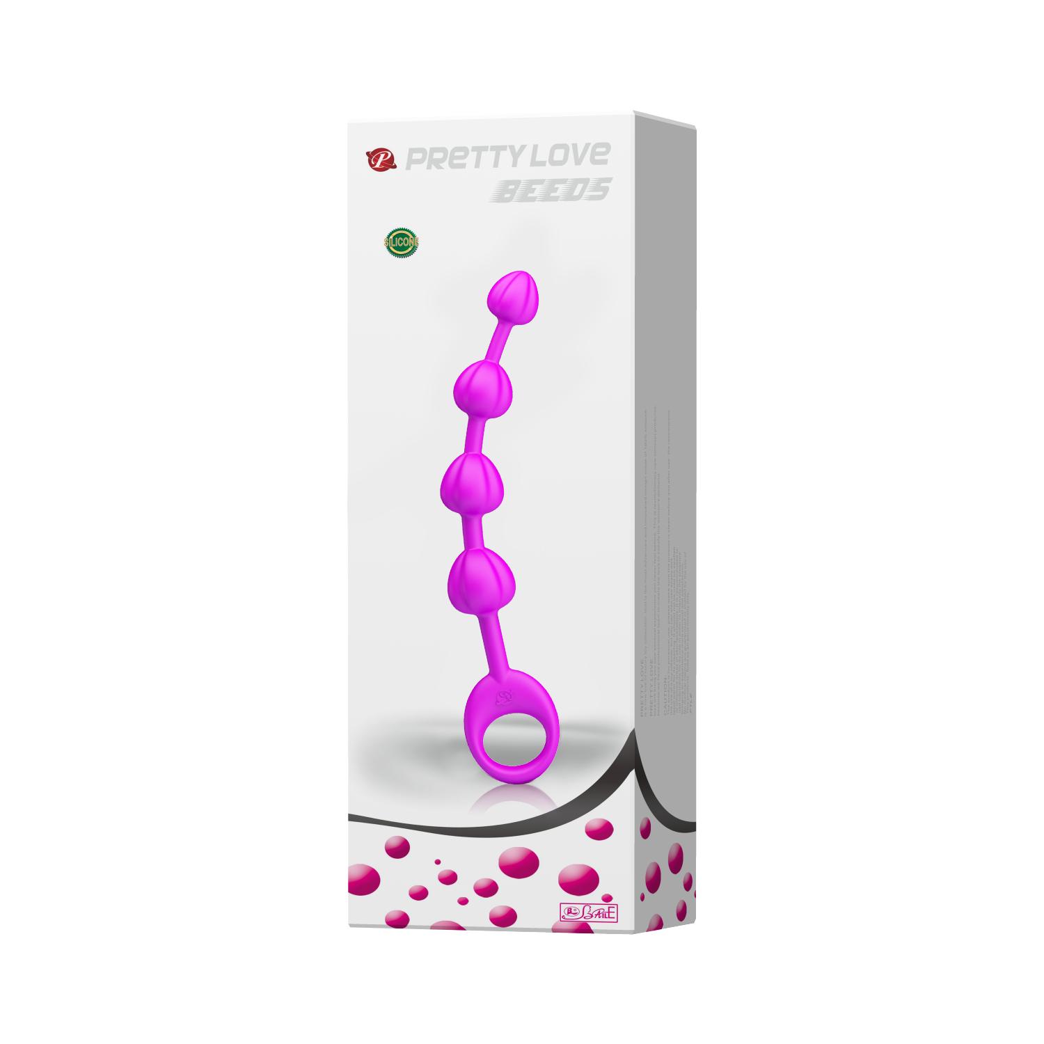 PRETTY LOVE - Beeds, Anal Beads, Silicone, waterproof ':17-23mm L:195mm PRETTY LOVE - Beeds, Anal Beads, Silicone, waterproof ':17-23mm L:195mm