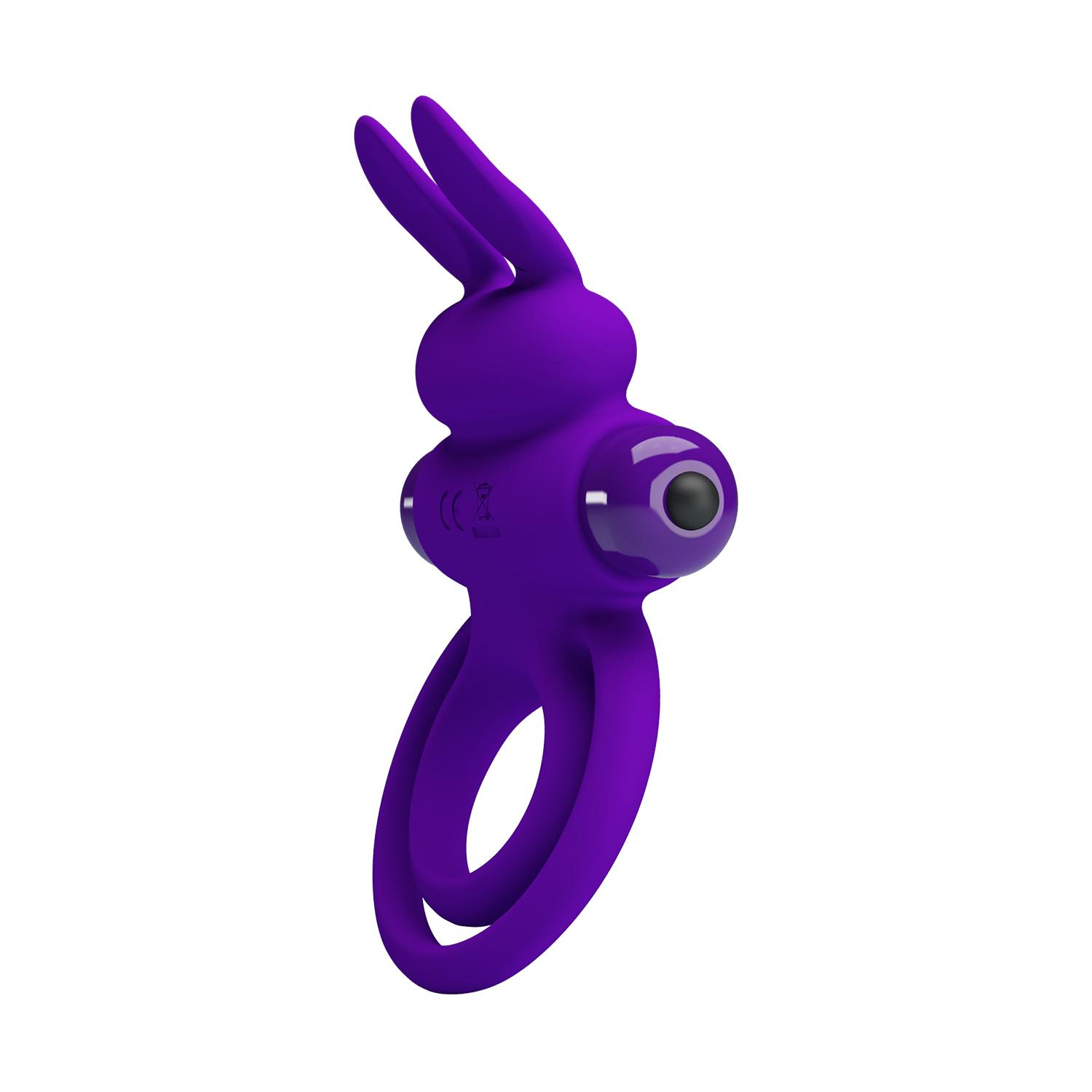 PRETTY LOVE - Vibrant Penis Ring, Purple PRETTY LOVE - Vibrant Penis Ring, Purple