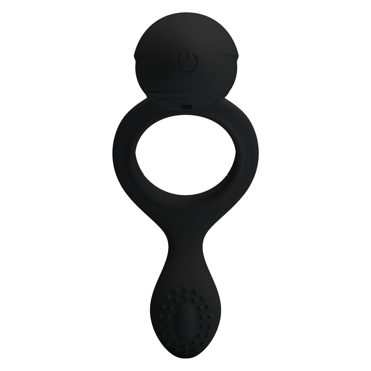 PRETTY LOVE - Ethel, Cock ring with vibration, silicone, 3 LR41 batteries, waterproof ':24mm L:130mm PRETTY LOVE - Ethel, Cock ring with vibration, silicone, 3 LR41 batteries, waterproof ':24mm L:130mm
