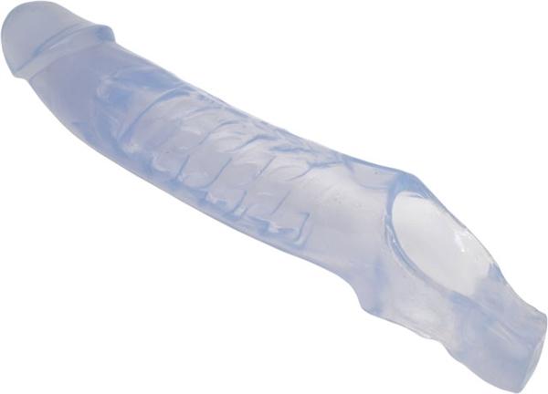 TSX Big Fat Cock Sheath Extender, Penis Extension, 20 cm, clear