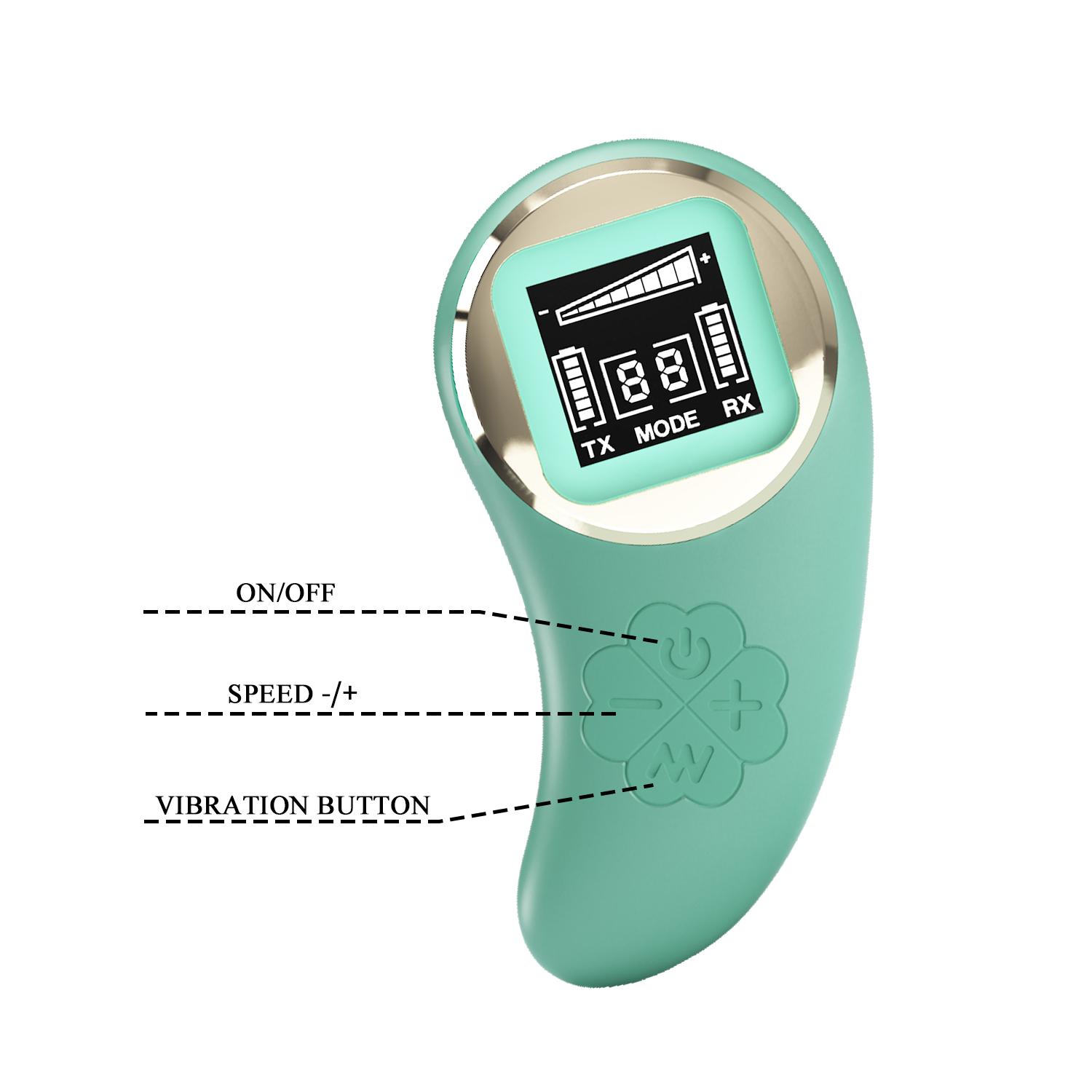 PRETTY LOVE - Stavros the Great Mina - Egg Vibrator - Green PRETTY LOVE - Stavros the Great Mina - Egg Vibrator - Green