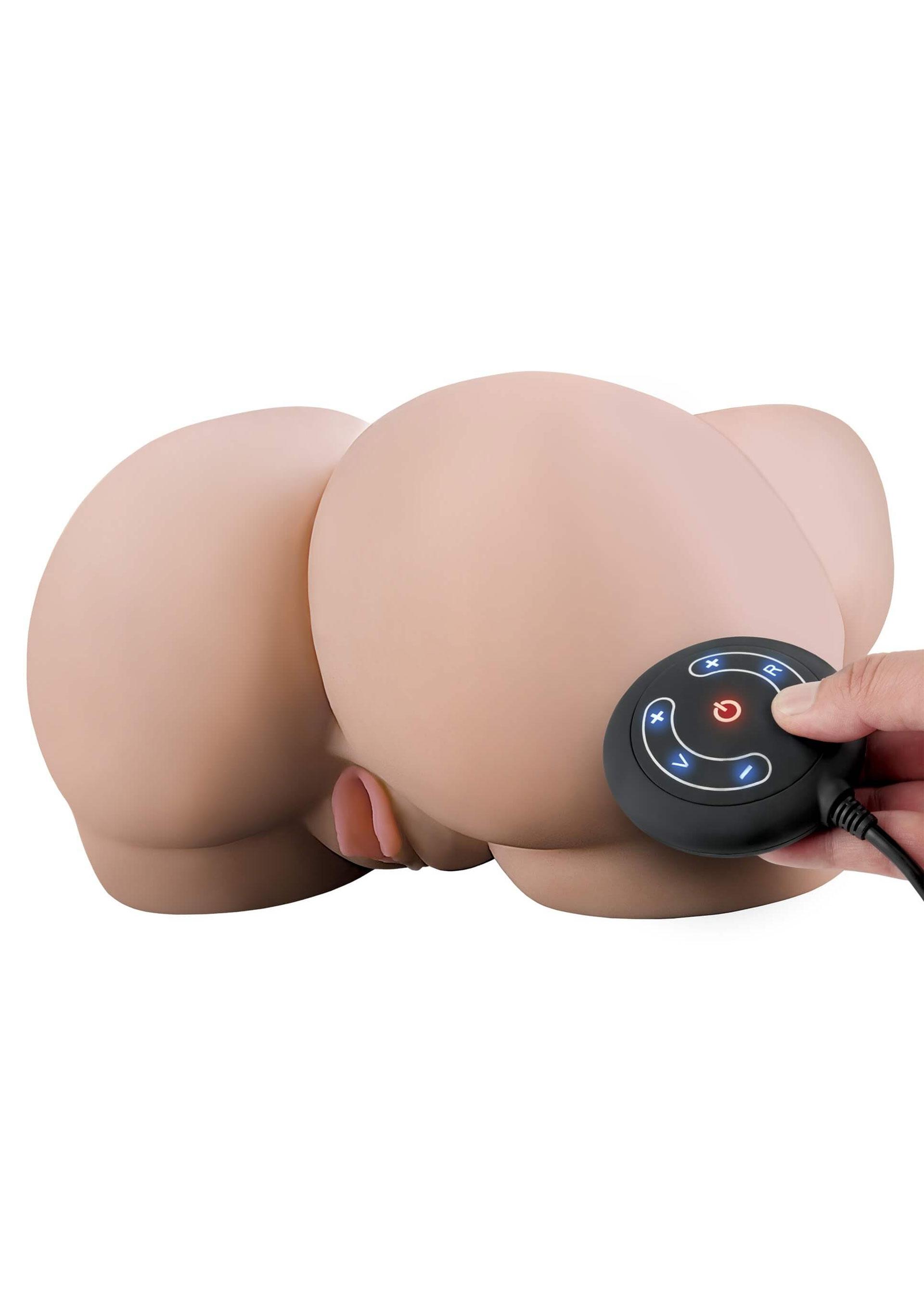 PDX Elite Milk Me Silly Vibrating Masturbator, 31 cm, Flesh