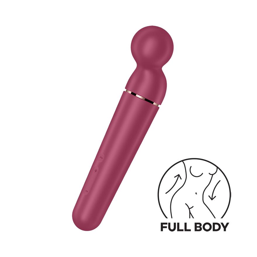 Satisfyer Planet Wand-er berry + rosegold