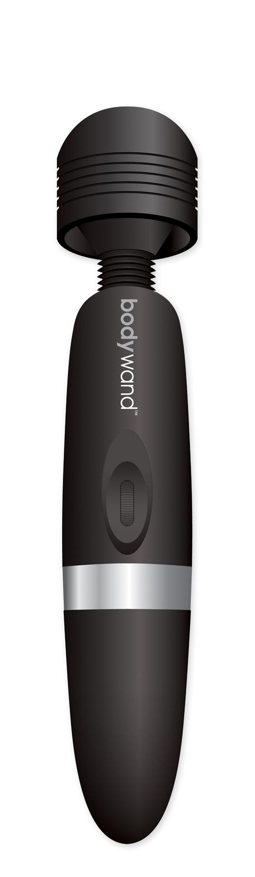 Bodywand Rechargeable Clitoral Stimulator, Black, 26 cm