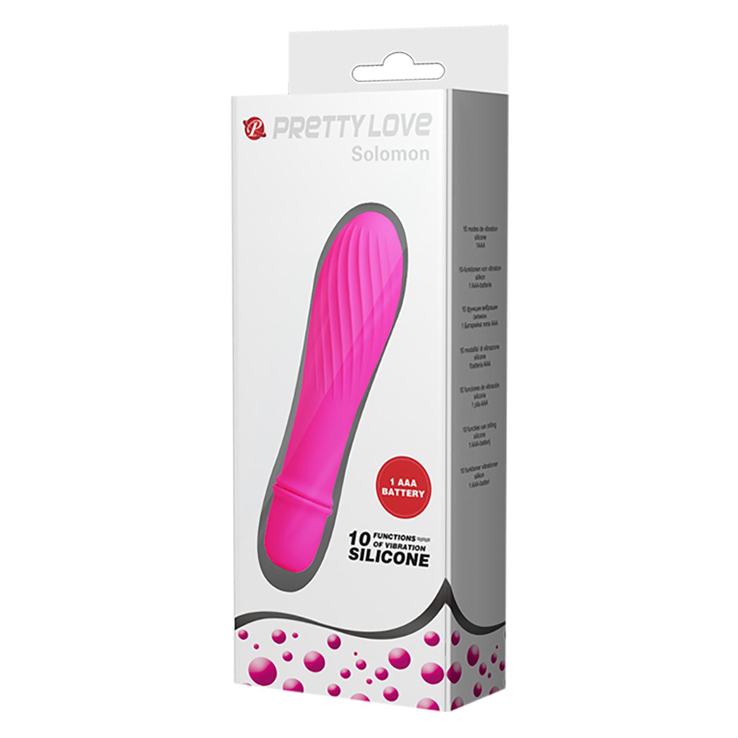 PRETTY LOVE - Solomon Vibrator, Magenta PRETTY LOVE - Solomon Vibrator, Magenta