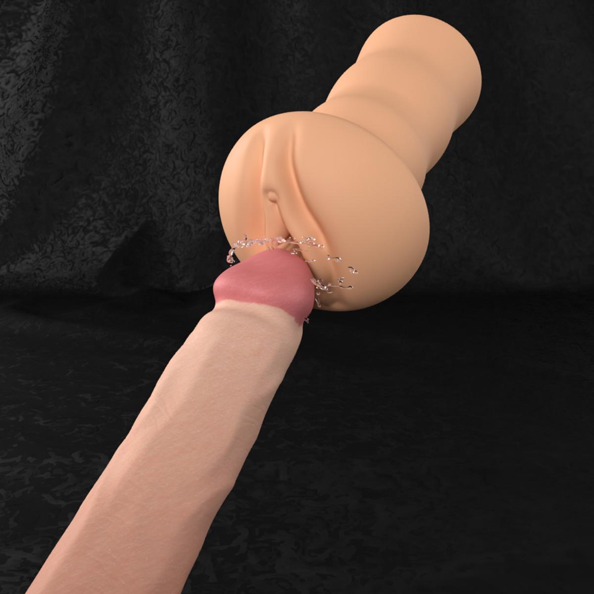 Shake First Date Masturbator, 16 cm, Flesh Shake First Date Masturbator, 16 cm, Flesh