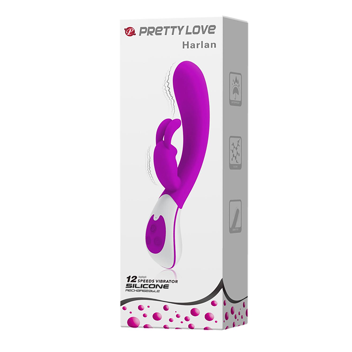 PRETTY LOVE - Colby, 12 Fuctions of vibration, silicone, USB rechargeable, waterproof ':34mm L:215mm PRETTY LOVE - Colby, 12 Fuctions of vibration, silicone, USB rechargeable, waterproof ':34mm L:215mm
