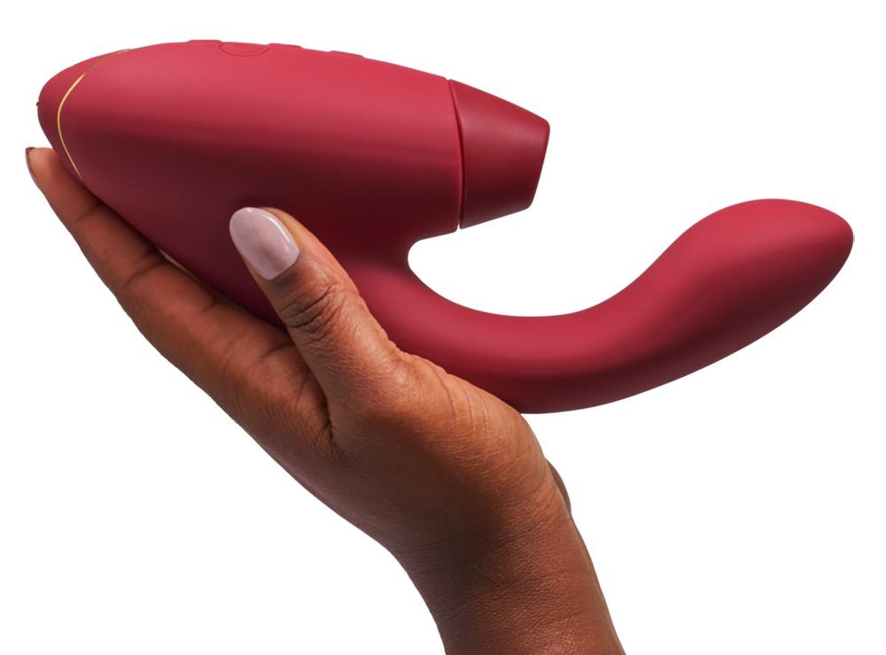 Womanizer Duo 2 Vibrator, Bordeaux, 20,3 cm