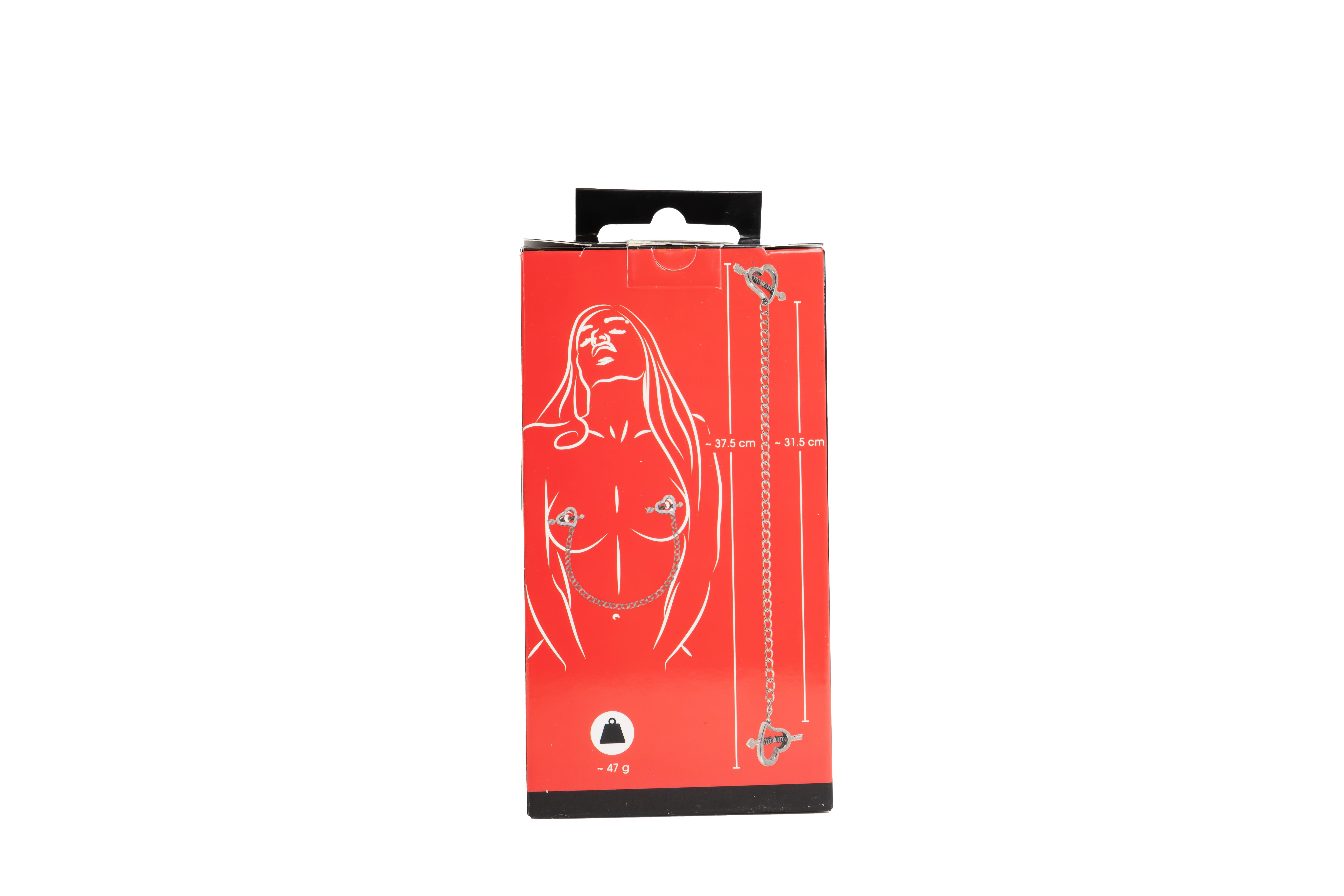 Heart shaped nipple clamps Heart shaped nipple clamps