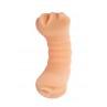 XXX FOR TWO - Dual Side Masturbator Mouth and Vagina, 11cm, Flesh