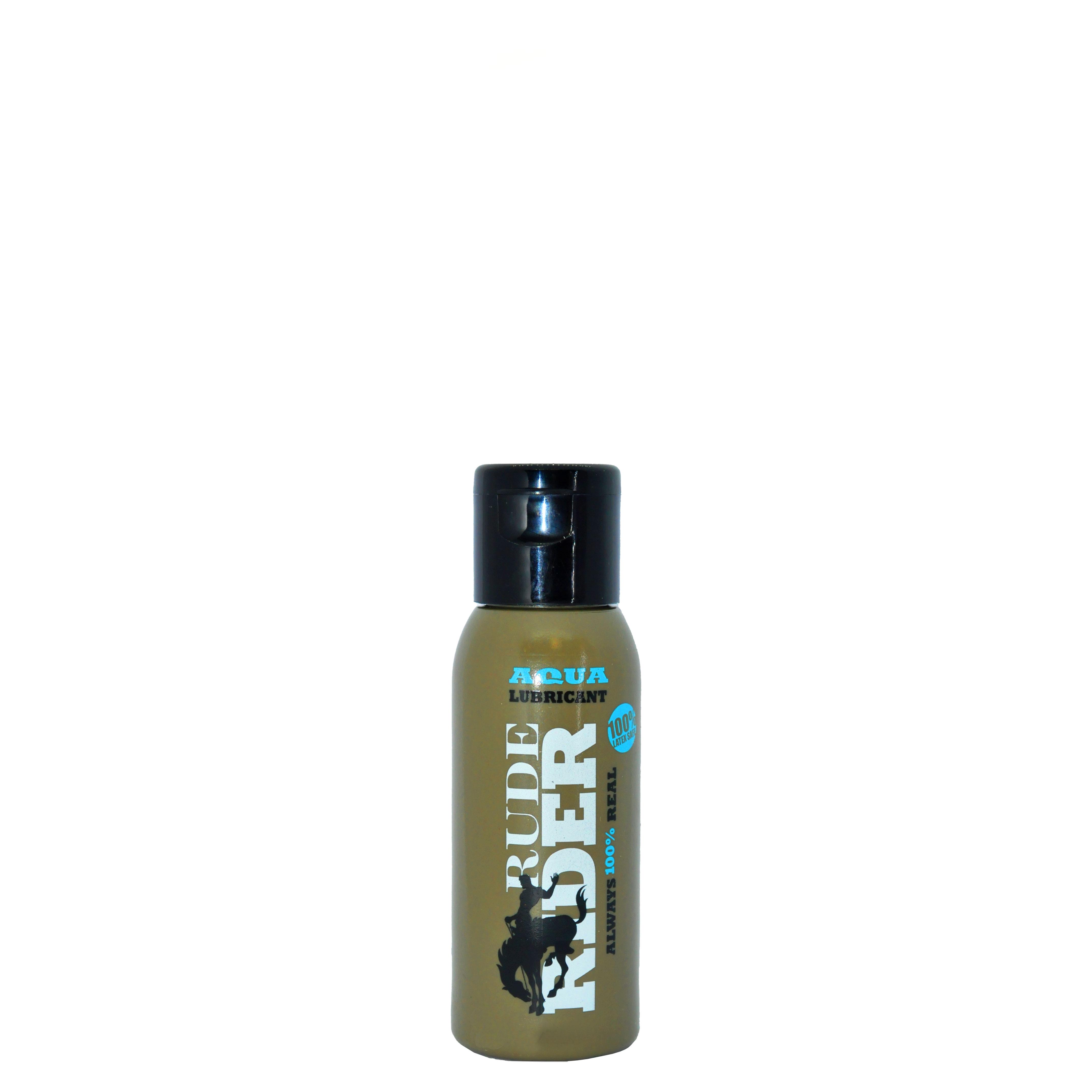 RudeRider Aqua Lubricant, Water Based, 30ml (1,0 fl.oz.)