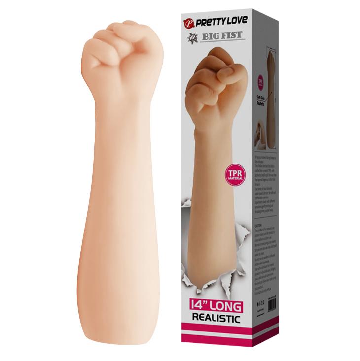 PRETTY LOVE - Big Fist, SUPER SOFT TPR material '88mm L360mm PRETTY LOVE - Big Fist, SUPER SOFT TPR material '88mm L360mm