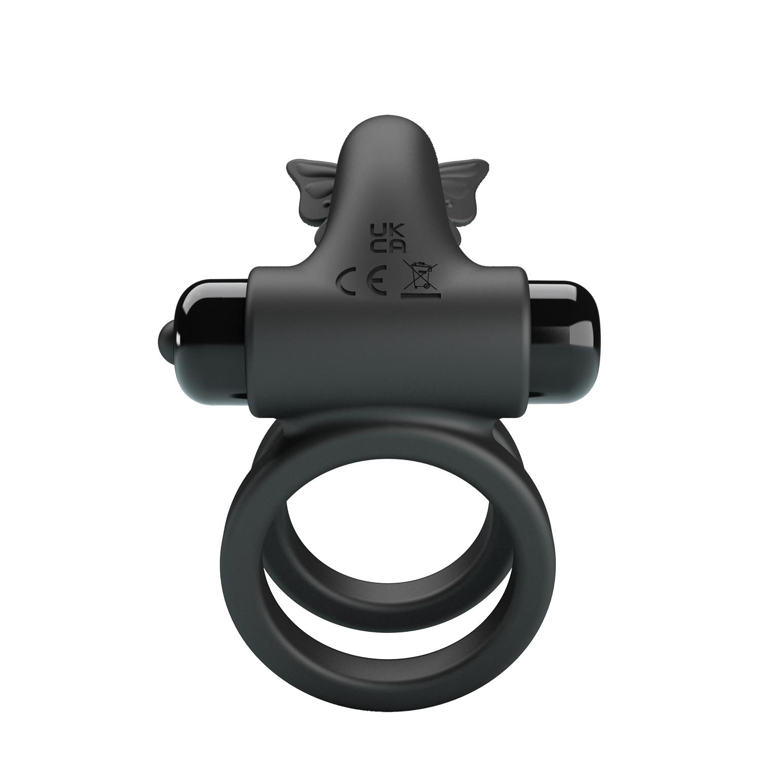 PRETTY LOVE - Passionate Ring Ix, Silicone, 10 functinos of vibration, 1AAA battery. 38-86 PRETTY LOVE - Passionate Ring Ix, Silicone, 10 functinos of vibration, 1AAA battery. 38-86