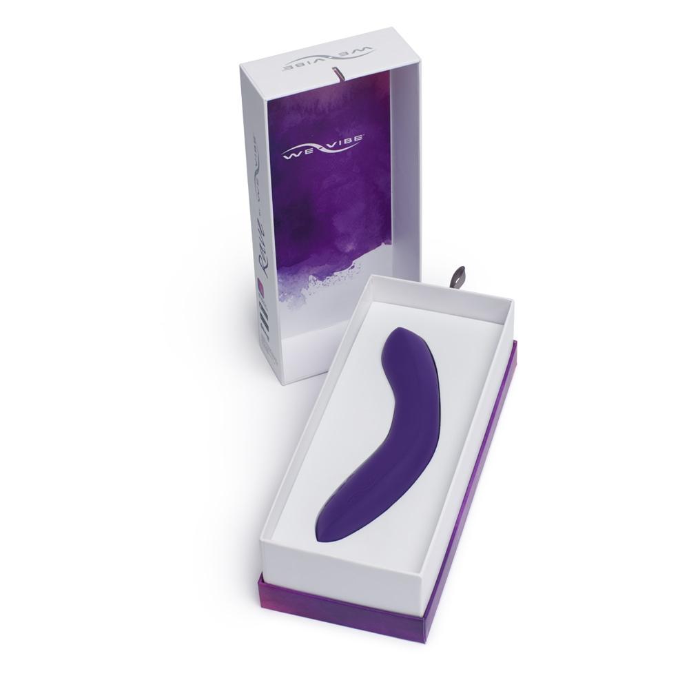 We-Vibe Rave G-spot Vibrator, Purple, 19 cm