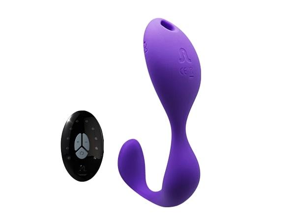 Adrien Lastic Mr.Hook + LRS Vibrator, Purple