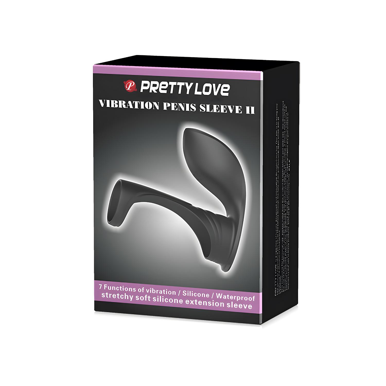 PRETTY LOVE - Vibration Penis Sleeve Ii, 7 functions of vibration
waterproof, memory
USB rechargeable
silicone L:90mm W:43mm H:84mm PRETTY LOVE - Vibration Penis Sleeve Ii, 7 functions of vibration
waterproof, memory
USB rechargeable
silicone L:90mm W:43mm H:84mm