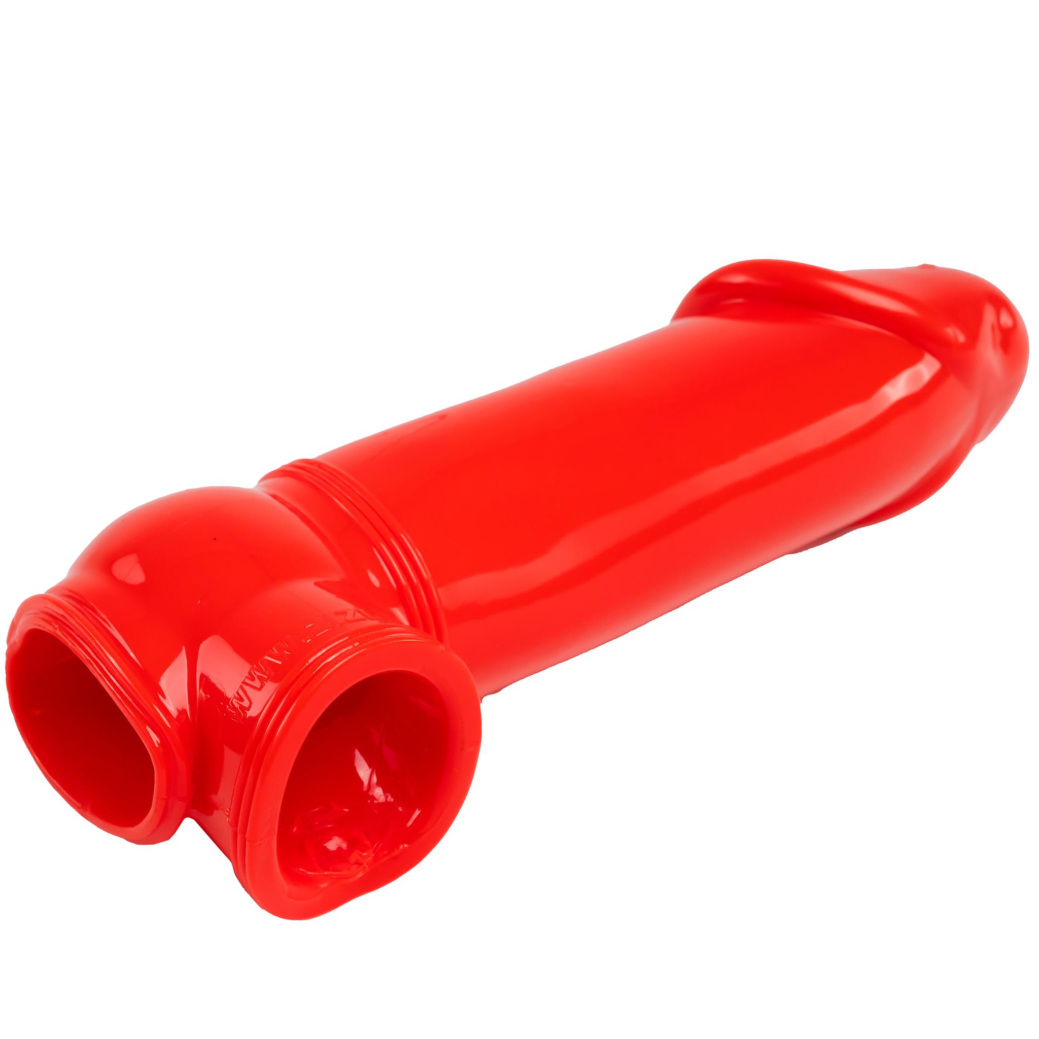 ZIZI XXX Megamen Bite Sleeve, 19 cm, Red