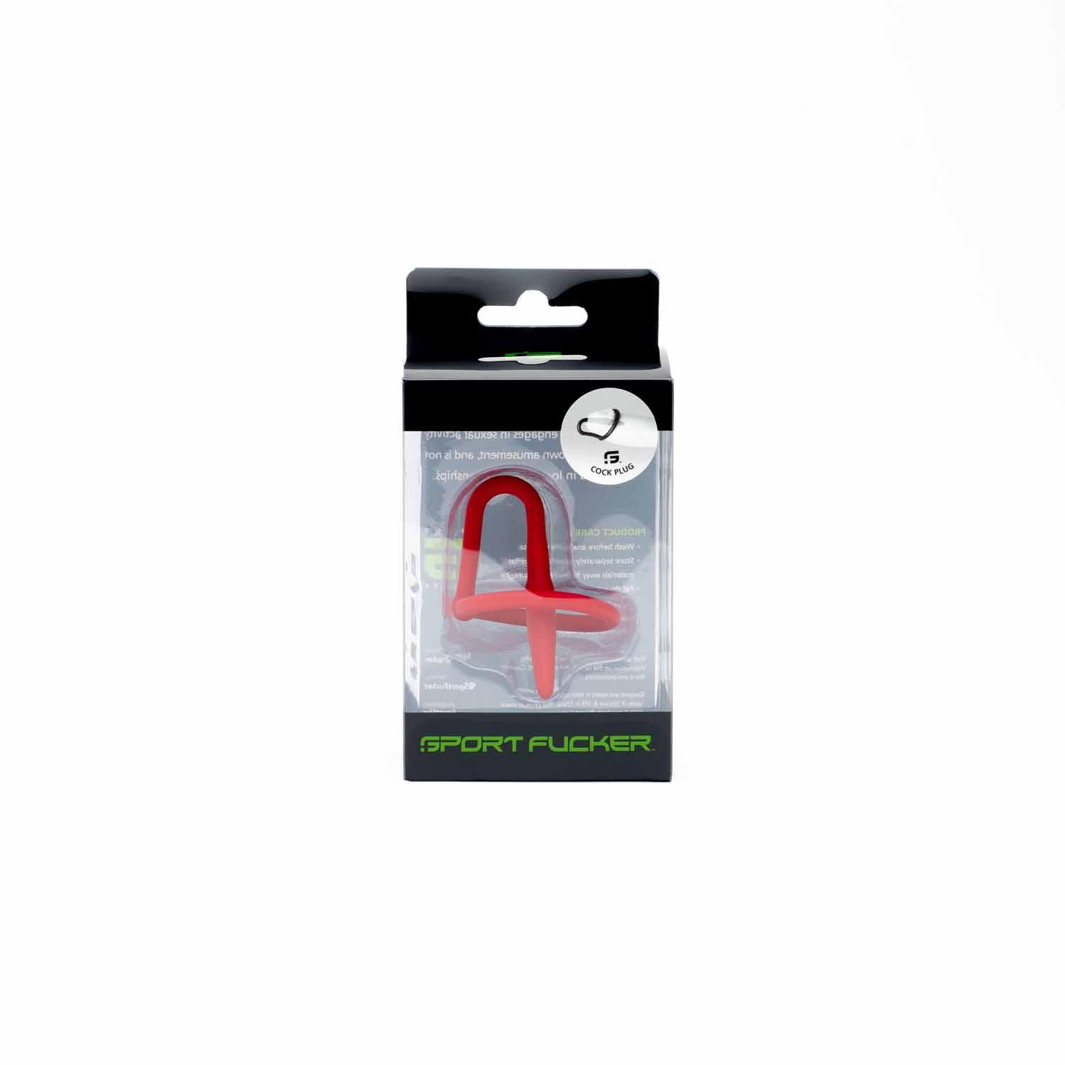 Sport Fucker Cock Plug Red Sport Fucker Cock Plug Red