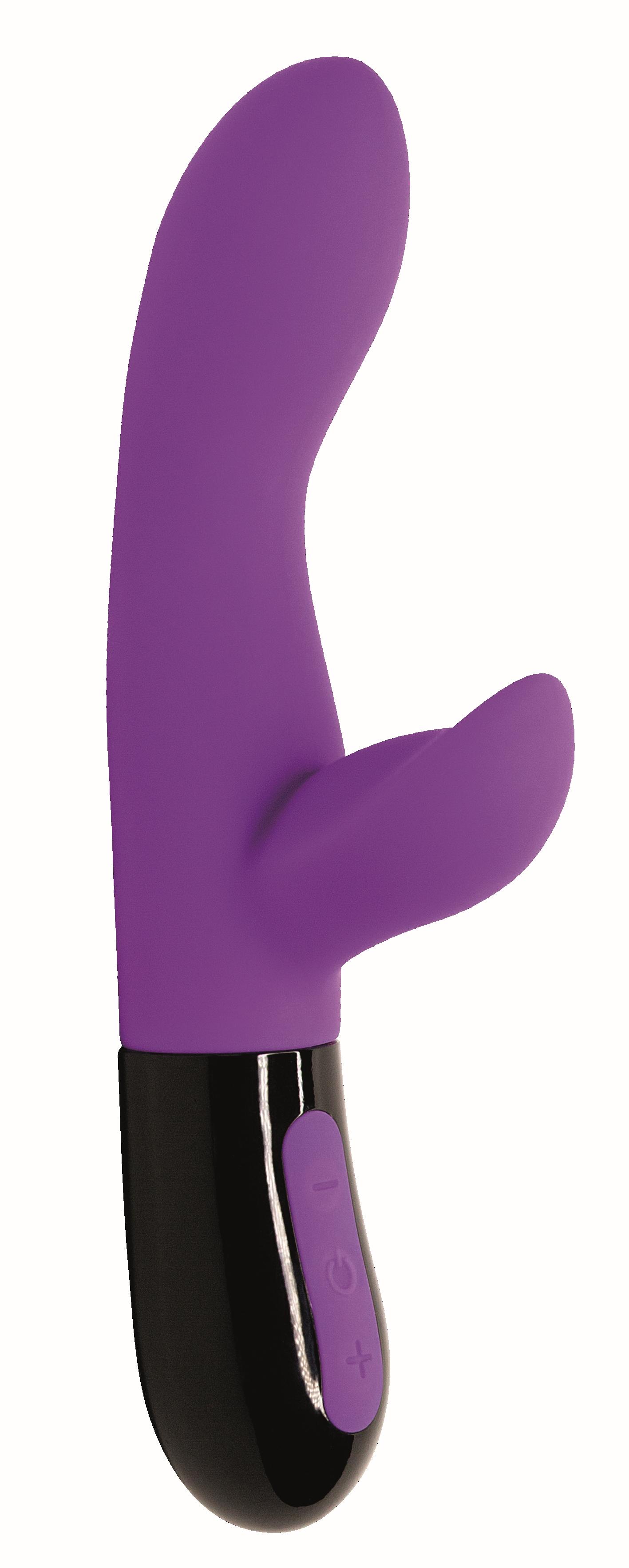 Adrien Lastic Gaia 2.0 Rabbit Vibrator. Purple