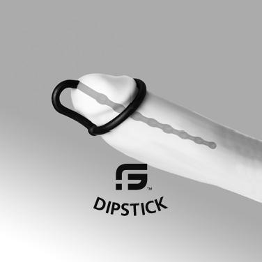 Sport Fucker Dipstick Sounding & Cockring, Black Sport Fucker Dipstick Sounding & Cockring, Black