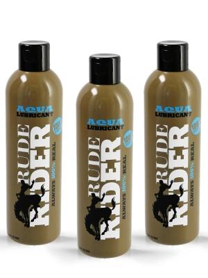 RudeRider Aqua Lubricant, Water Based, 250ml (8,5 fl.oz.)