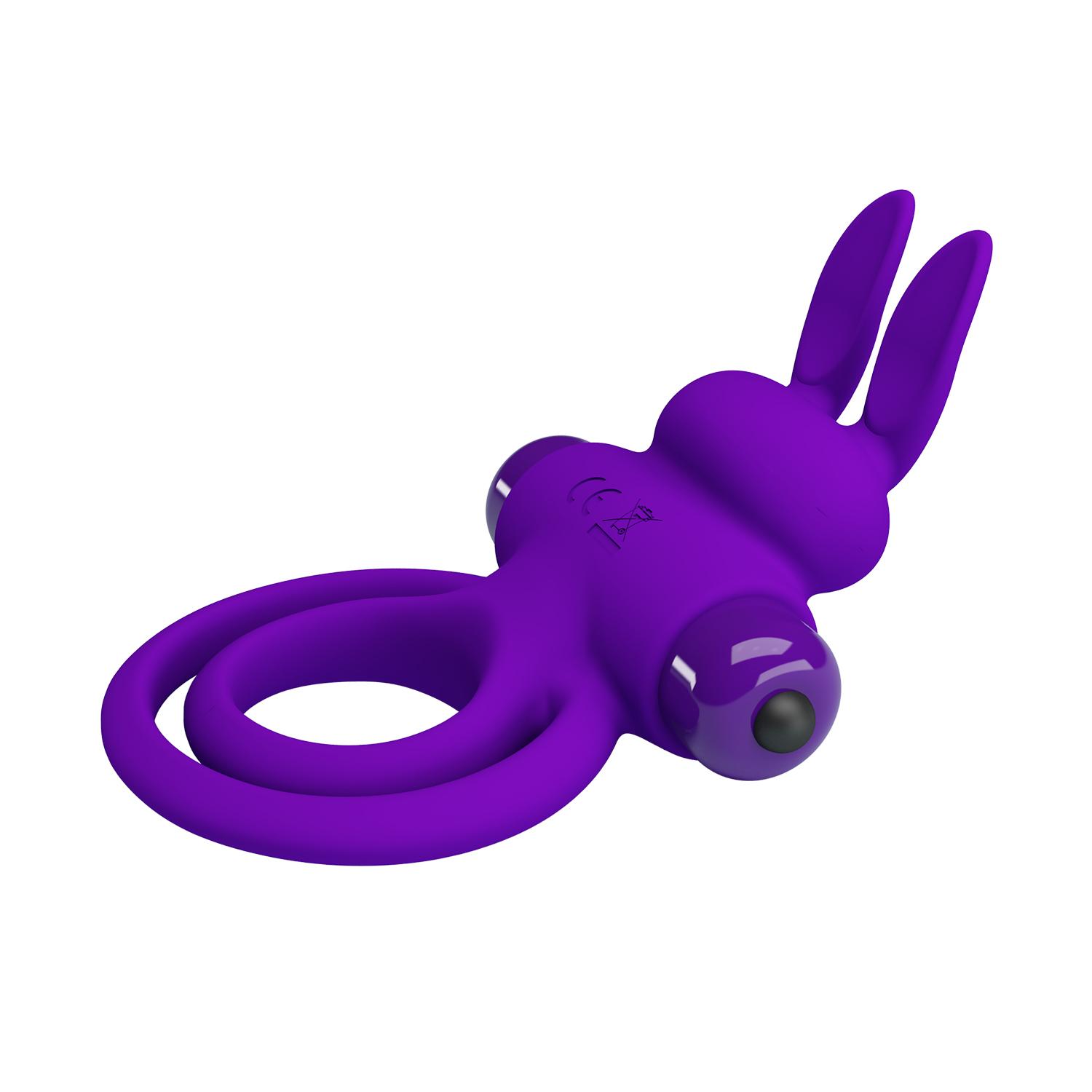 PRETTY LOVE - Vibrant Penis Ring, Purple PRETTY LOVE - Vibrant Penis Ring, Purple