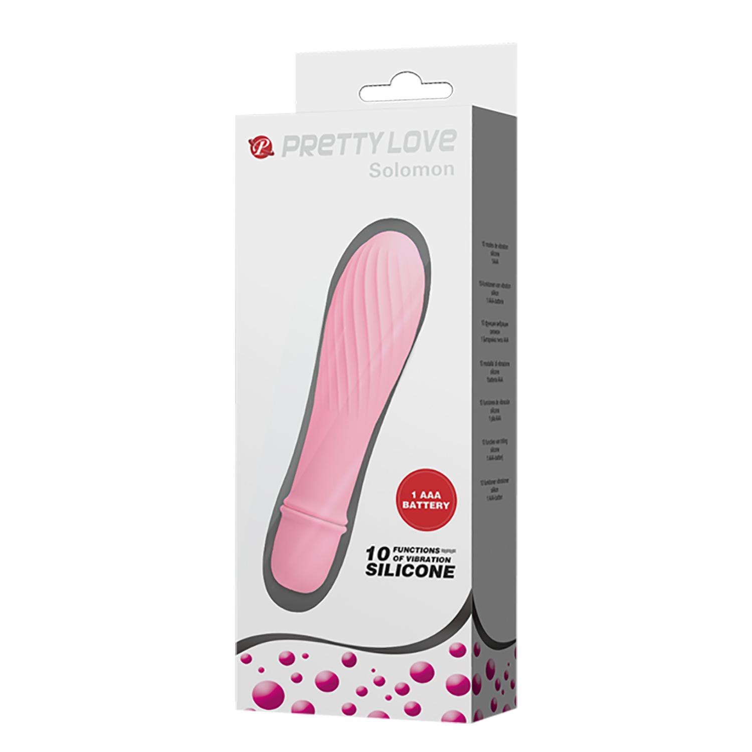 PRETTY LOVE - Solomon Vibrator , Pink PRETTY LOVE - Solomon Vibrator , Pink