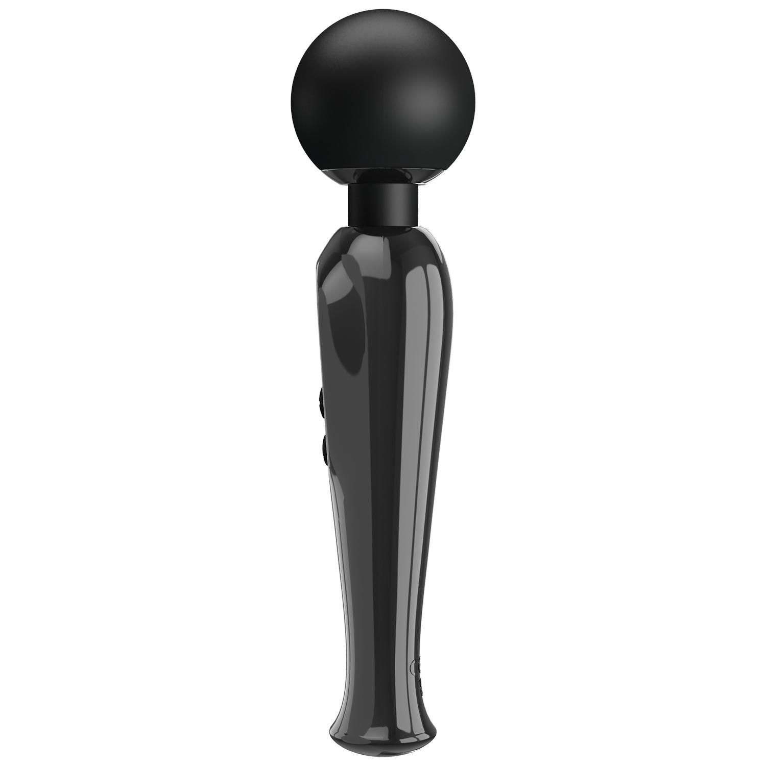 PRETTY LOVE - Stavros the Great LED Wand Massager 22,5 cm, Black PRETTY LOVE - Stavros the Great LED Wand Massager 22,5 cm, Black