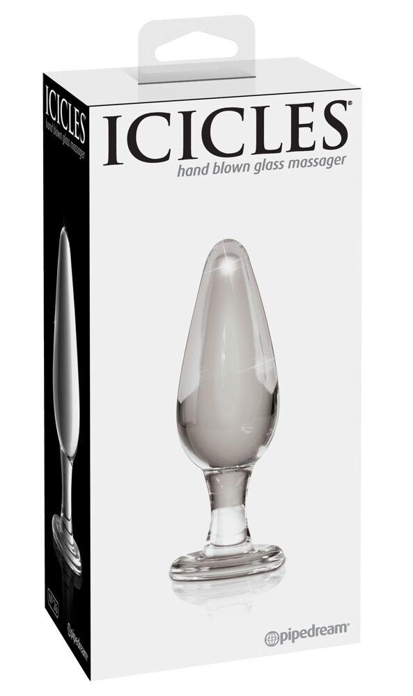 ICICLES No. 26 Glass Plug clear