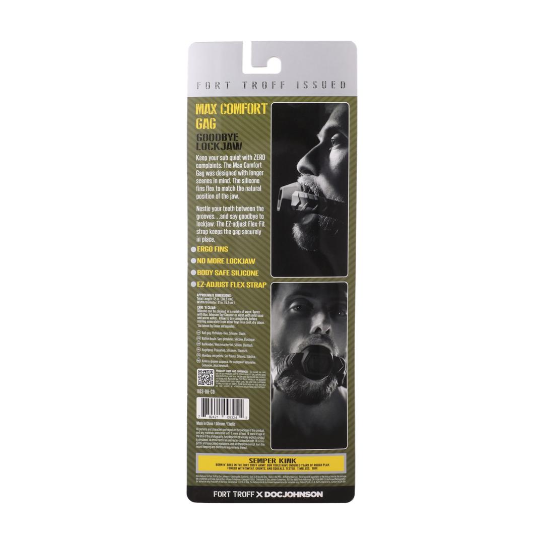 Fort Troff Max Comfort Gag - Black Fort Troff Max Comfort Gag - Black