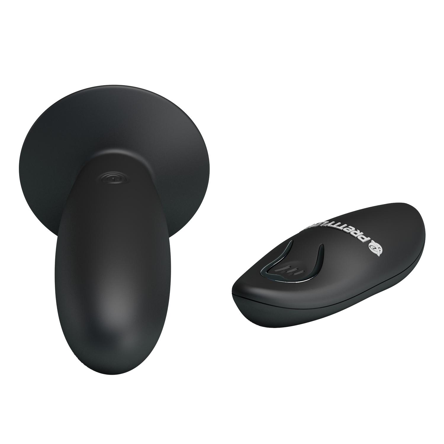PRETTY LOVE - Cobra, Cock ring,  on-contact vibrator, silicone,  2 LR1130 batteries ':26mm  L:76mm