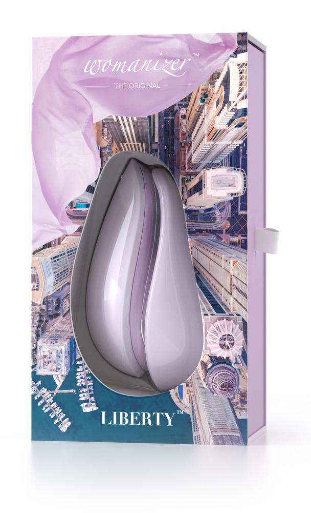 Womanizer Liberty Pressure Wave Stimulator, Lilac, 10,4 cm