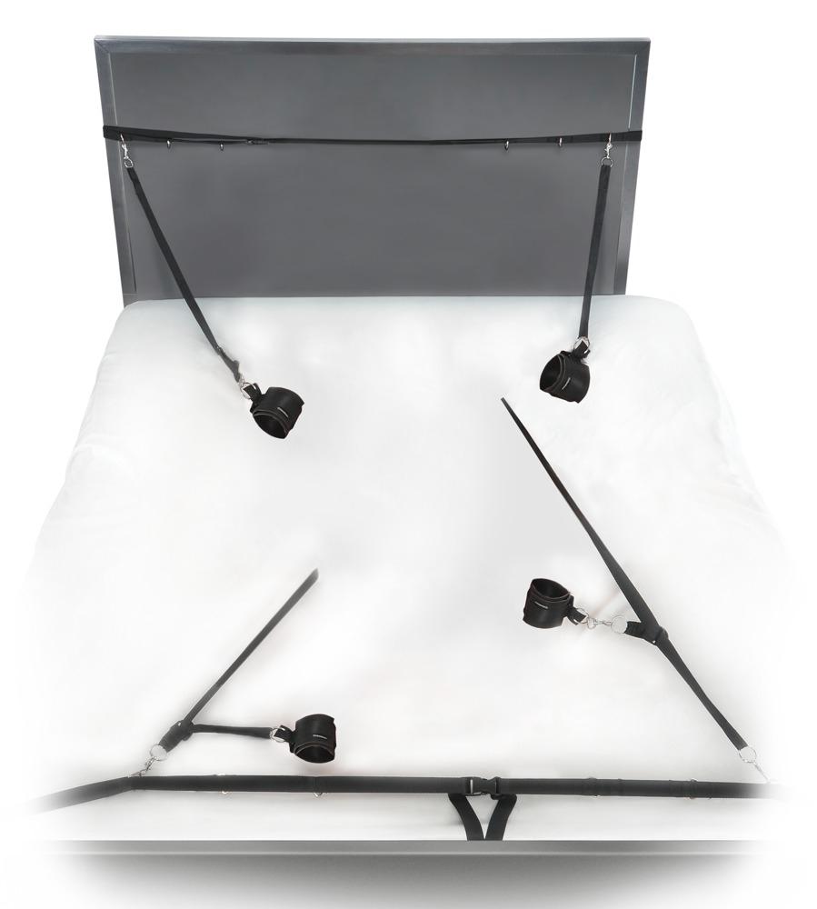 Fetish Fantasy Series Ultimate Bed Restraint System, black