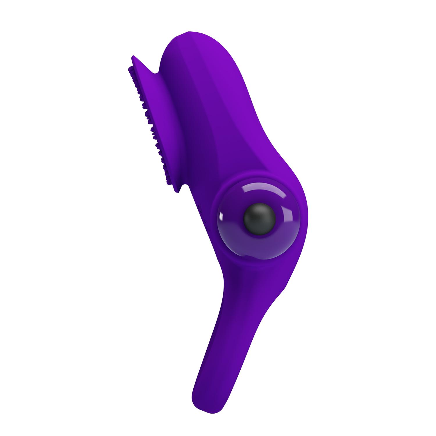 PRETTY LOVE - Vibrant Penis Ring, 56 mm, Purple PRETTY LOVE - Vibrant Penis Ring, 56 mm, Purple