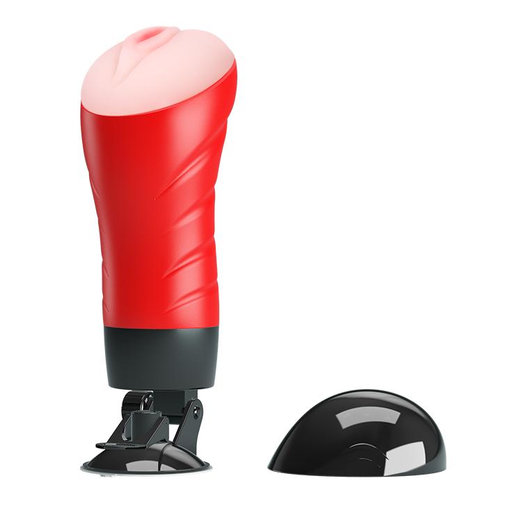 CRAZY BULL - Delia, Men's Stroker,  removable Soft TPR sleeve,   super suction base adopted to multi-angle ':100mm   L:283mm