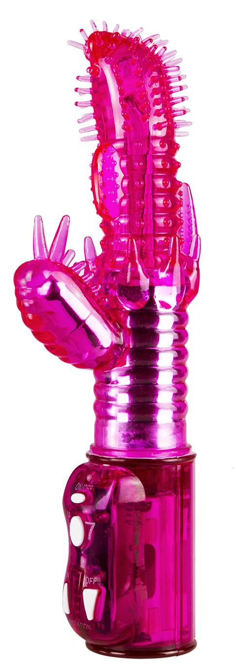 Alive Cosmic follies G-Spot Rabbit Vibrator, Pink  with light