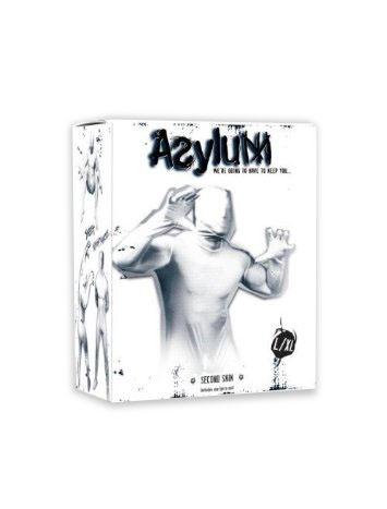 Asylum Second Skin, Spandex, White, S/M