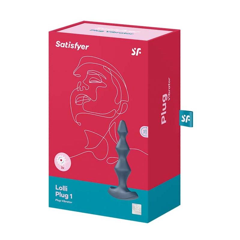 Satisfyer Lolli-Plug 1, Grey, 14 cm