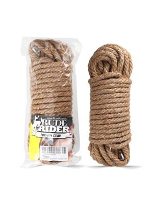 RudeRider Hemp Rope/Hanfseil 10m