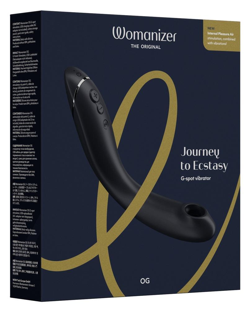 Womanizer OG Vibrator, Dark Grey, 17,7 cm