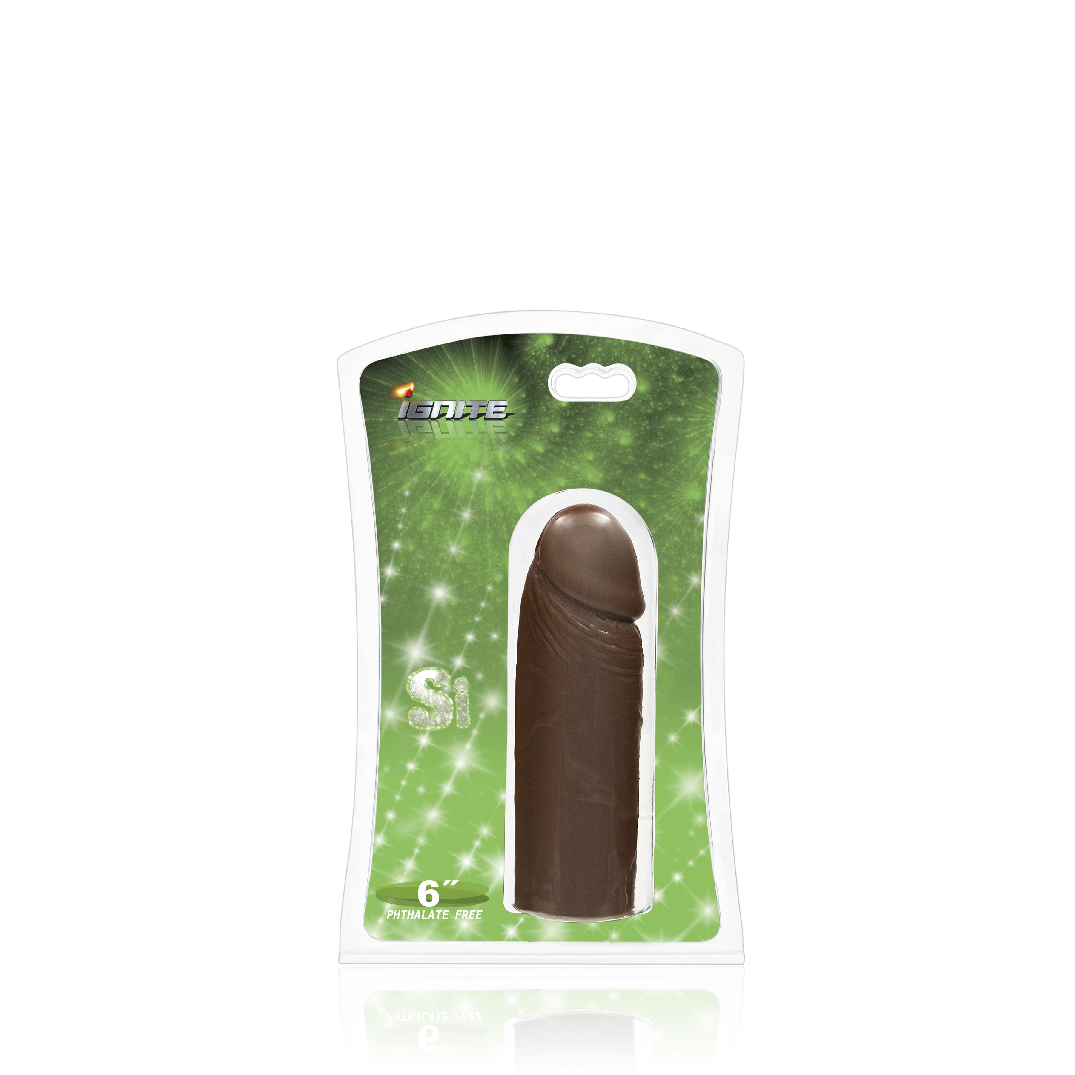 SI IGNITE Cock, Dong, Brown, 15 cm