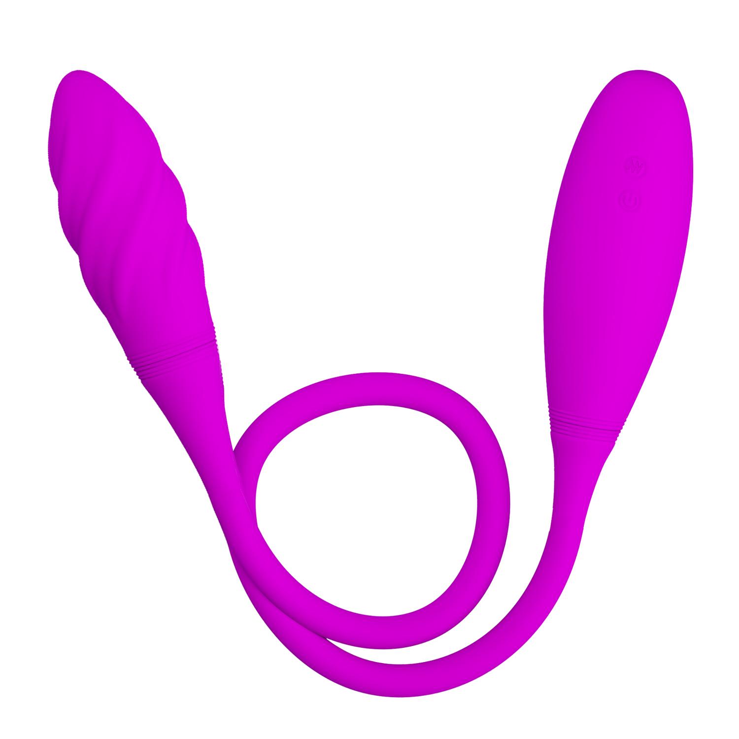 PRETTY LOVE - Snaky Vibe, 7 functions of vibration, silicone,USB rechargeable  ':32mm   L:600mm