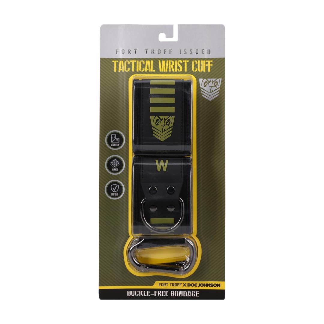Fort Troff Tactical Wrist Restraints - Black/Green Fort Troff Tactical Wrist Restraints - Black/Green
