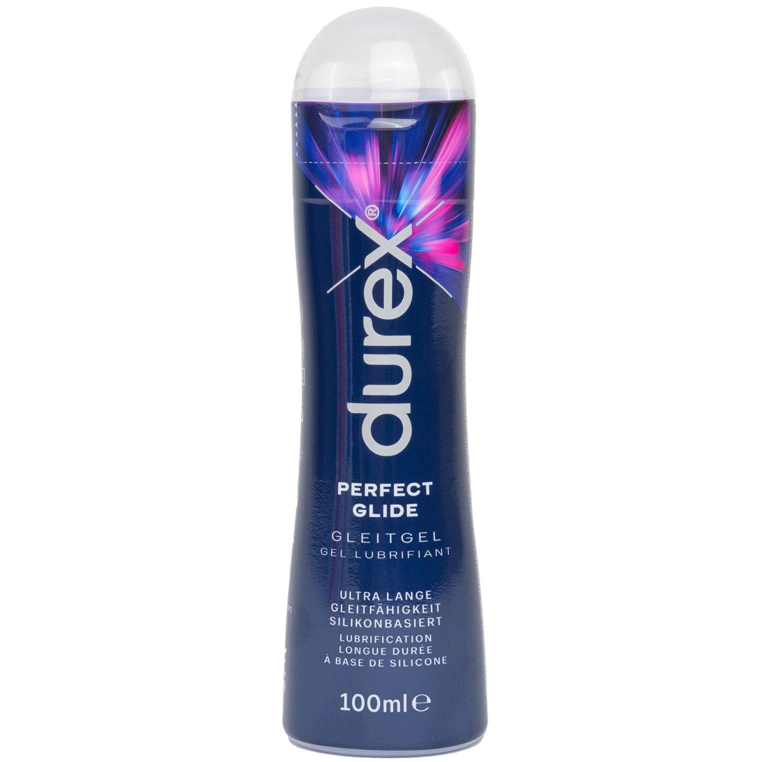 Durex Perfect Glide Lubricant, Silicone Based Anal Sex Lubricant, 100 ml (3,4 fl.oz.)