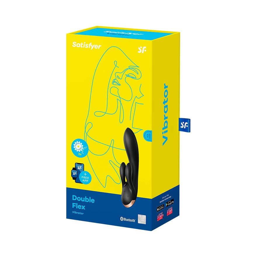 Satisfyer Double Flex Connect App black Satisfyer Double Flex Connect App black